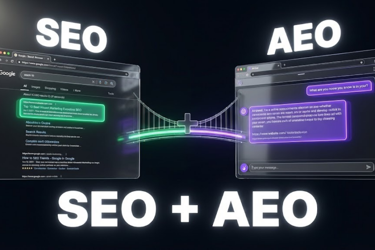 تحسين محركات البحث SEO & AEO